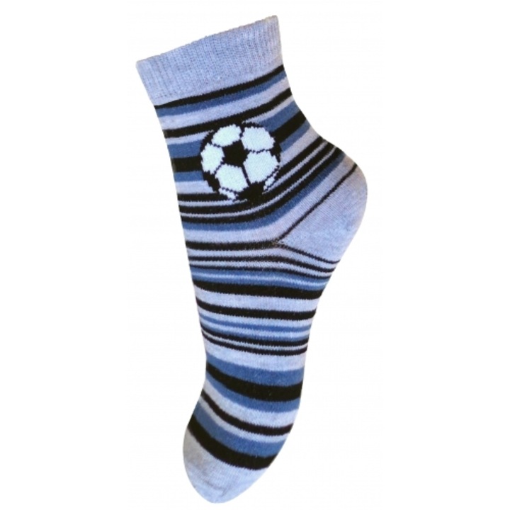 Sosete pentru baieti Milusie B2220B-G12-13-14-cm, Gri 8096