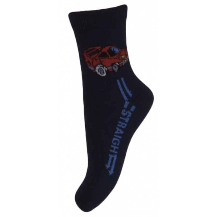 Sosete pentru baieti Milusie B2220B-N1-13-14-cm, Negru 8110