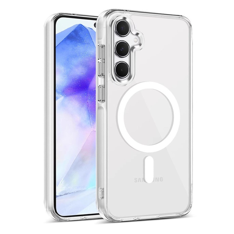 Husa telefon, pentru Samsung Galaxy S25 Anti-ingalbenire si anti-zgarietura, Alb transparent
