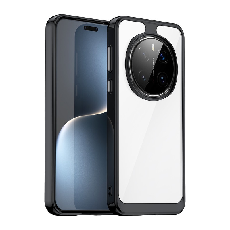 Husa telefon, pentru Honor Magic 7 Pro 5G De inalta calitate Hard Backplane Soft Border Pure si Luminos Simtire confortabila, Negru, Transparent