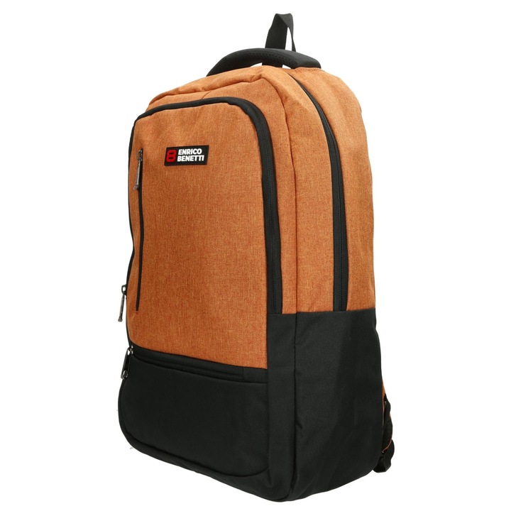 Enrico benetti hamburg 15 notebook backpack rust"