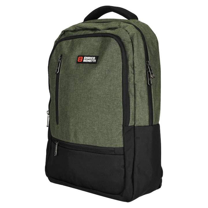 Enrico benetti hamburg 15 notebook backpack olive"