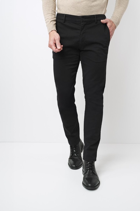 Pantaloni barbati W. Wegener Reno-s 6500 negru, 94 DE W32-L34 US