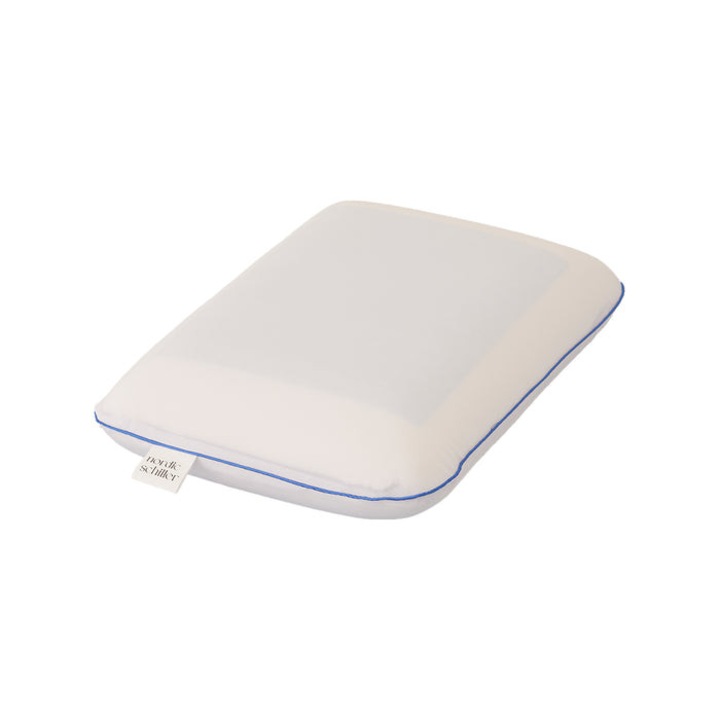 Perna Ergonomica, Nordic Schiller, Hipoalergenica, Alb, 60x40x12 cm