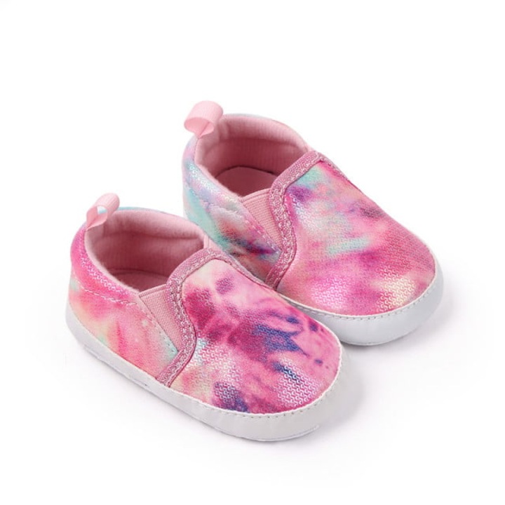 Pantofi SuperBaby, Model AL 14841 Colourful, pentru bebelusi, Textil, Muticolor, Multicolor