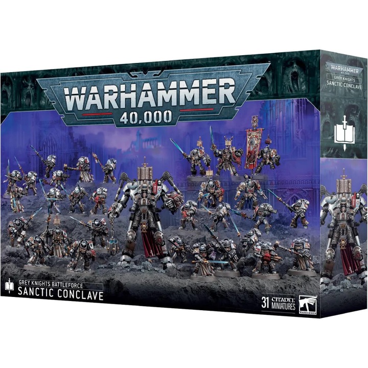Kiterjesztés Games Workshop, Warhammer, Grey Knights, Sanctic Conclave
