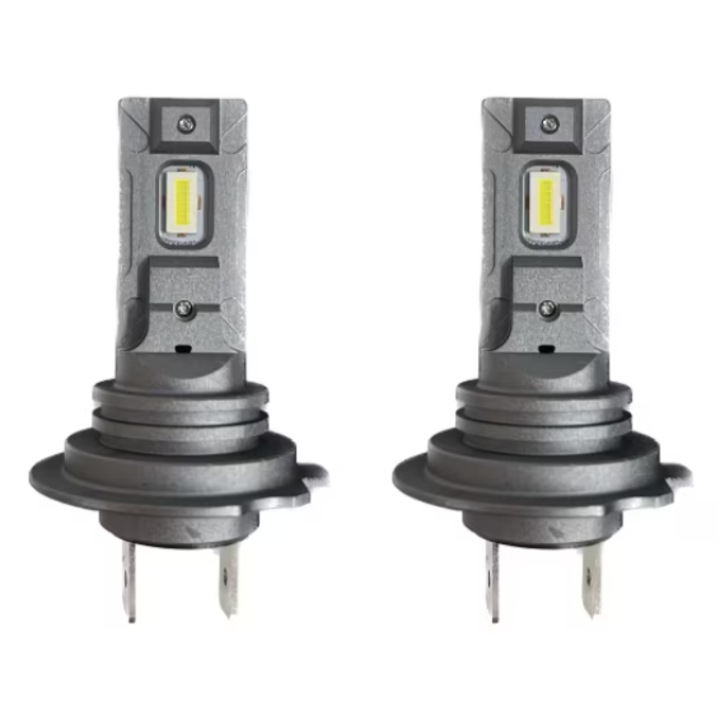 Set 2 becuri LED H7 INELAG, 120W, 6000K, 15000 lumeni, 58.5x16mm