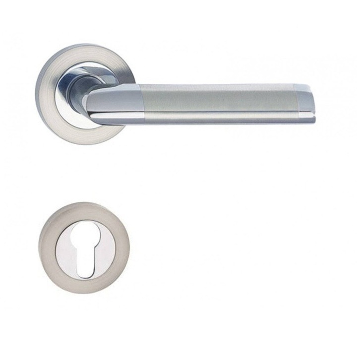 Manere usi DARO R, crom nichel, rozeta yala