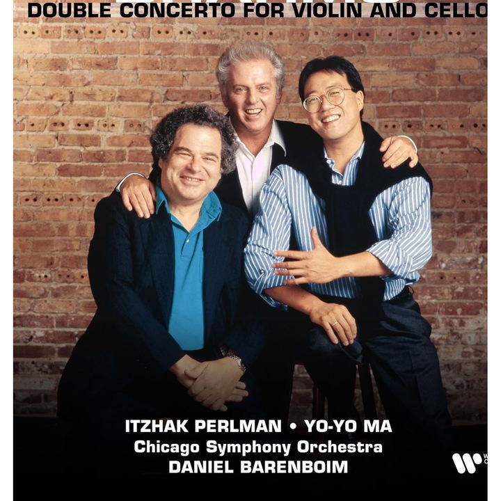 LP Itzhak Perlman, WARNER, Yo-Yo Ma, Dani - Brahms: Concerto Dublu pentru vioară și violoncel
