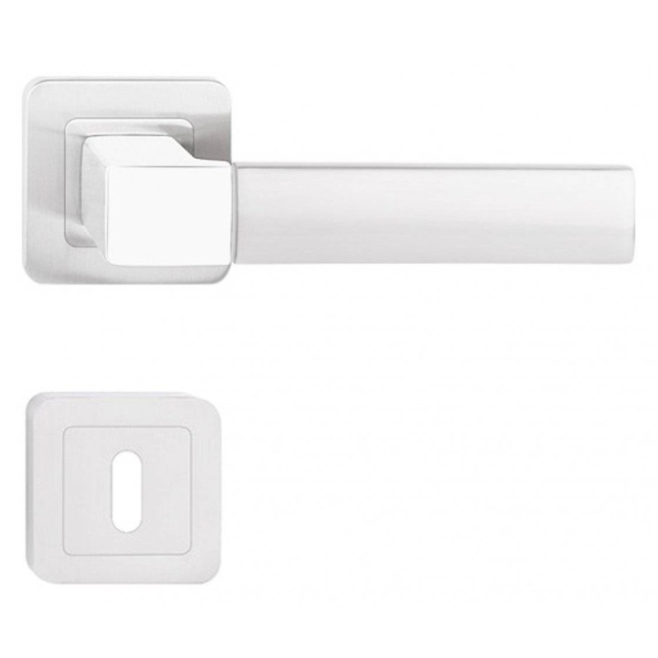 Manere usi TREND, crom - nichel, rozeta cheie