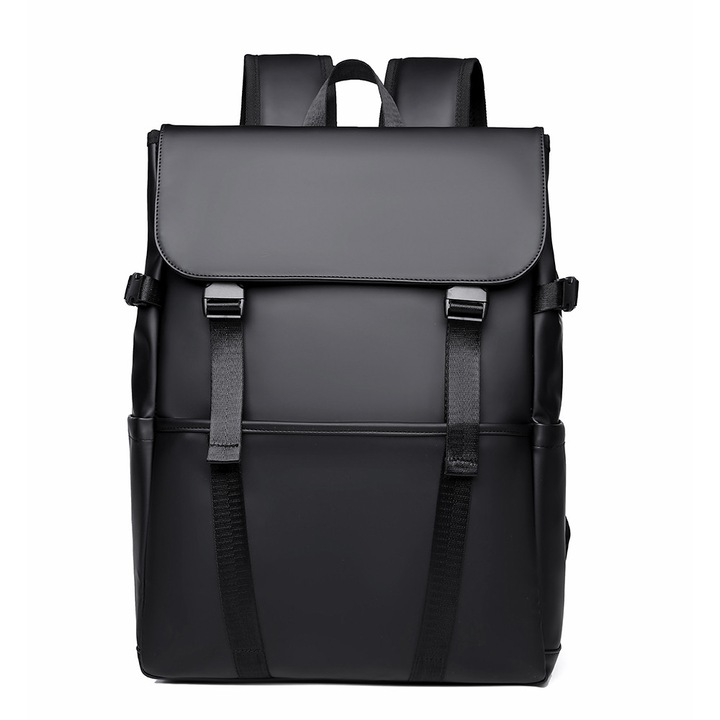 Rucsac Pentru Laptop Camaterlot, 15.6", Buzunare Multiple, Impermeabil, Ergonomic, Perfect Pentru Birou Sau Utilizare Zilnica, 29x13x43cm, Negru