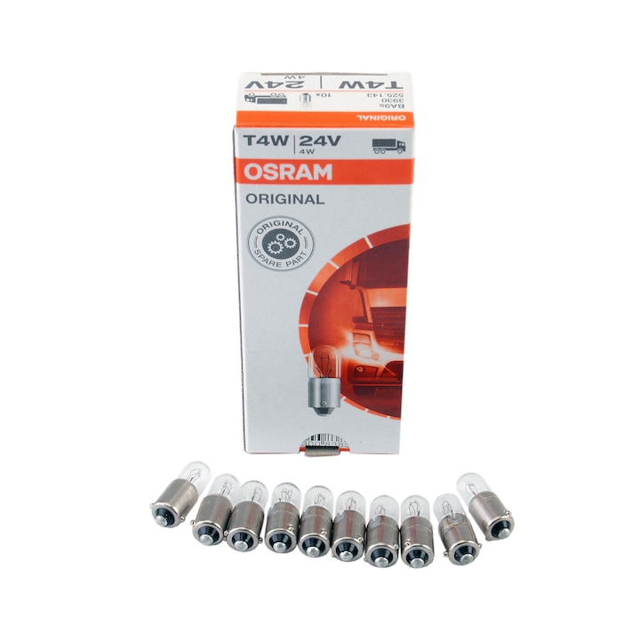Bec Original Osram T4W 24V 4W BA9s