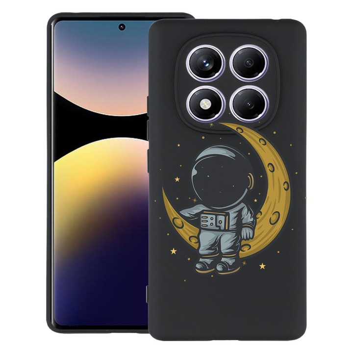 BestCase® Калъф за OPPO F29 с дизайн Астронавт на Луната, TPU Мат Ултра Слим, 2052012 B 997