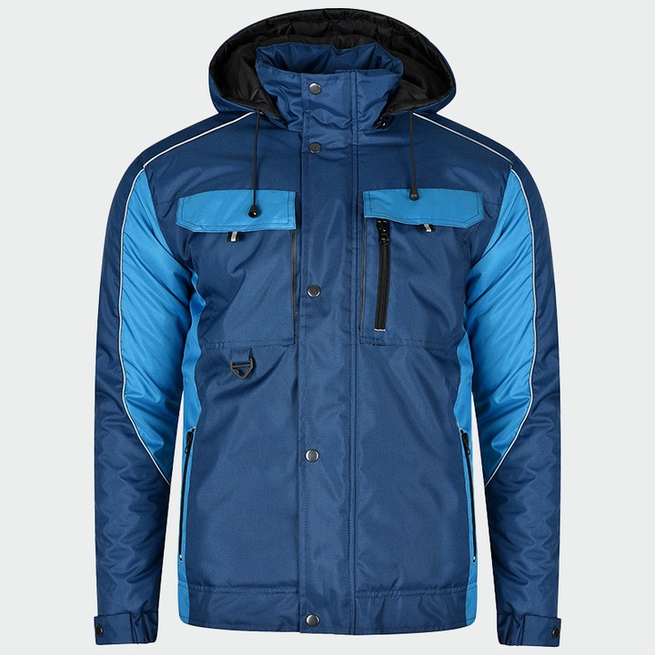 Jachetă de lucru de iarnă BRAVER Jacket, culoare Albastru închis, mărime S