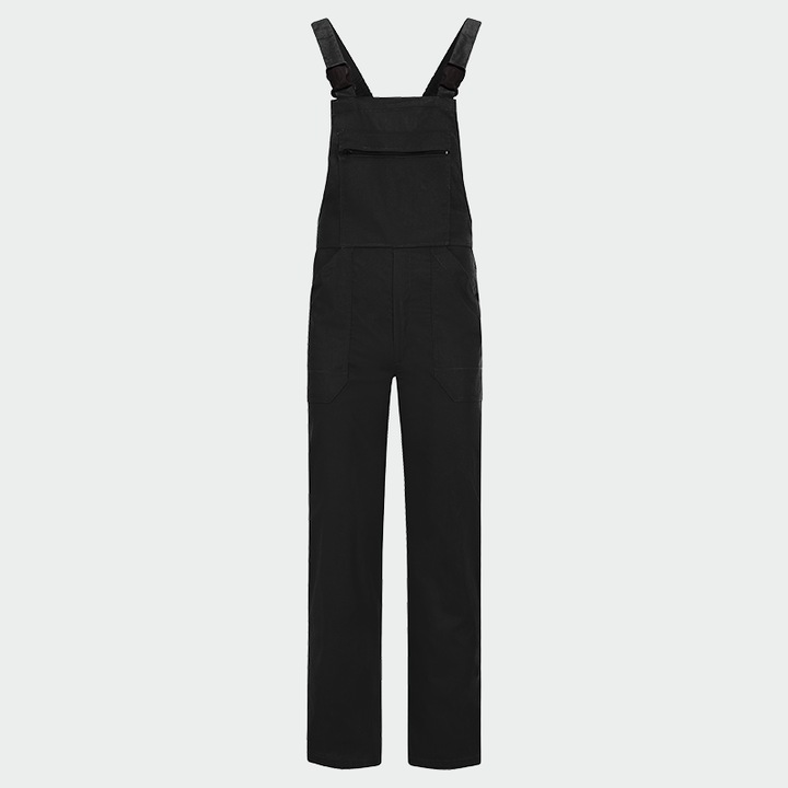 Salopetă de lucru de vară ANAX Salopette, culoare Negru, mărime 2XL