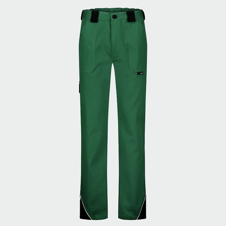 Pantaloni de lucru de vară ARES Trousers, culoare Verde/Negru, mărimea S