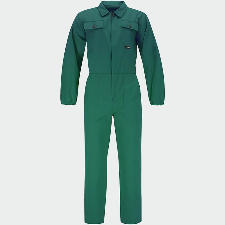 Летен работен цял гащеризон ANAX Overall, цвят Тревистозелен, размер L