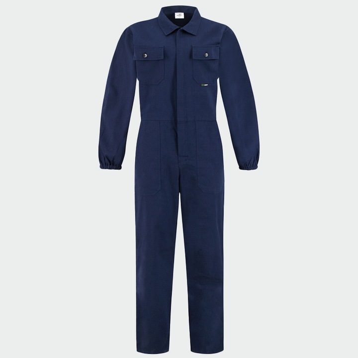 Летен работен цял гащеризон ANAX Overall, цвят Тъмносин, размер 2XL