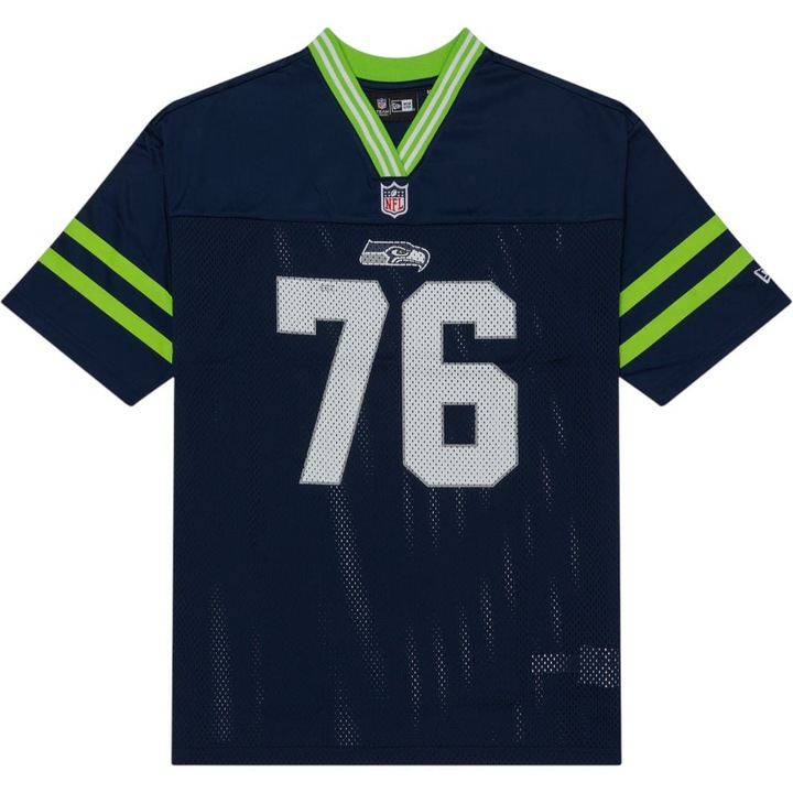 Tricou New Era NFL Mesh Tee Seattle Seahawks 48589, Albastru inchis