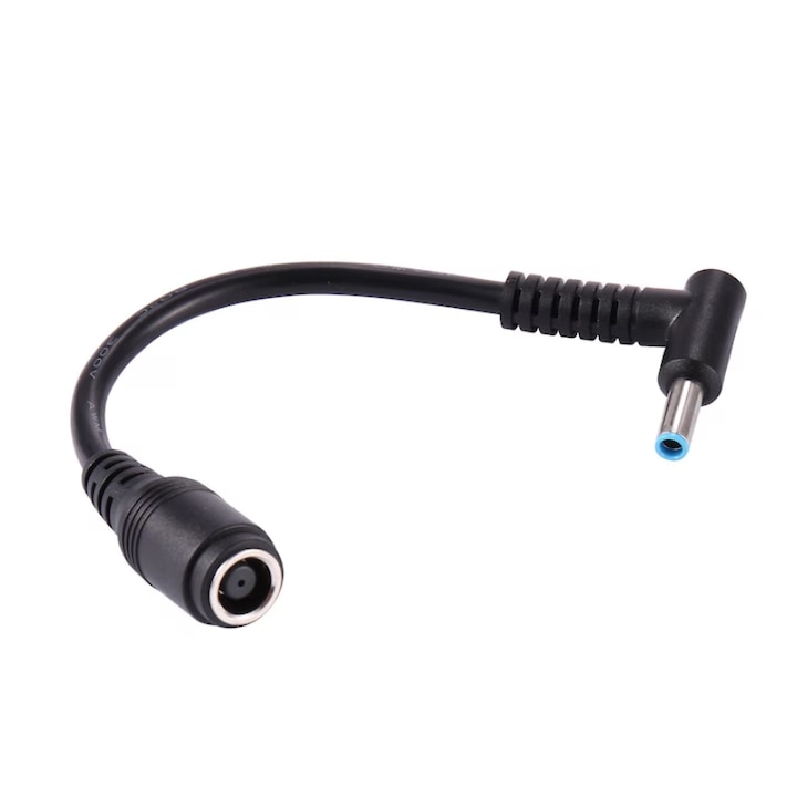 Adaptor pentru laptop, 7.4x5.0mm la 4.5x3.0mm, compatibil HP si Dell