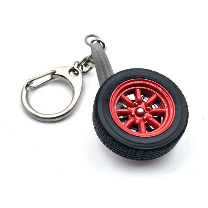 1:18-as AUTOart felni kulcstartó - piros