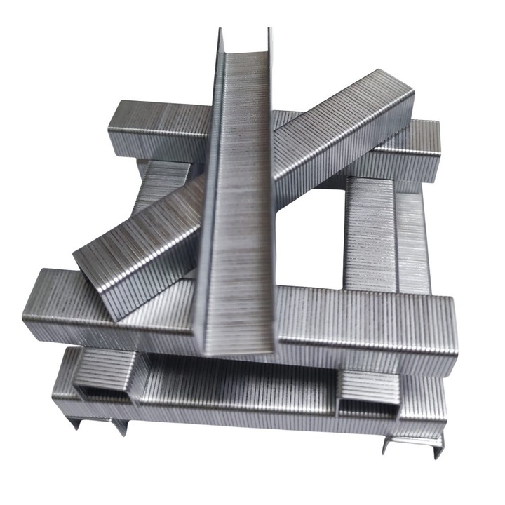 Set 1000 capse metalice de 10mm, zincate, 0.7x11.3mm, uz profesional, GIDA-CRIS GC364