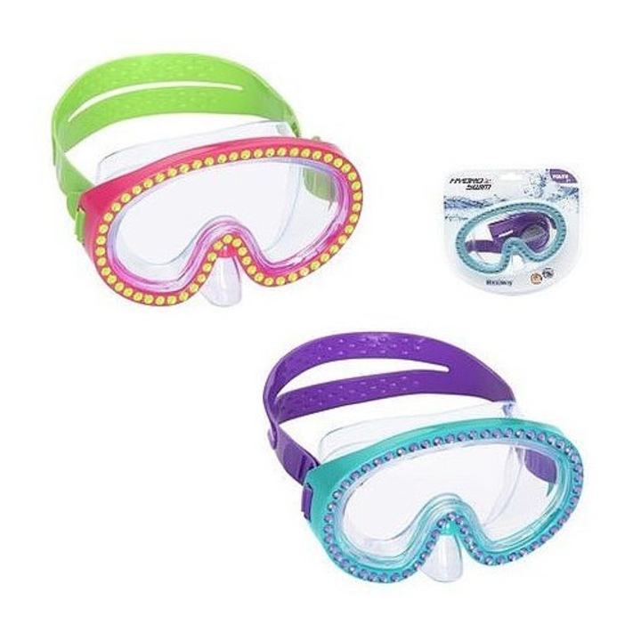 Маска за плуване Hipo B22062, детска, син цвят, комплект.