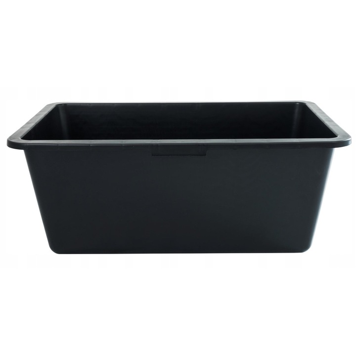 Kastra budowlana Peewit 60L, 29x38,5x74cm, műanyag, fekete