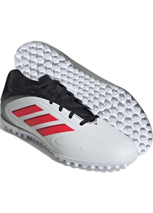 Adidas Copa Pure III Club férfi sportcipő, fehér/piros, 41 1/3