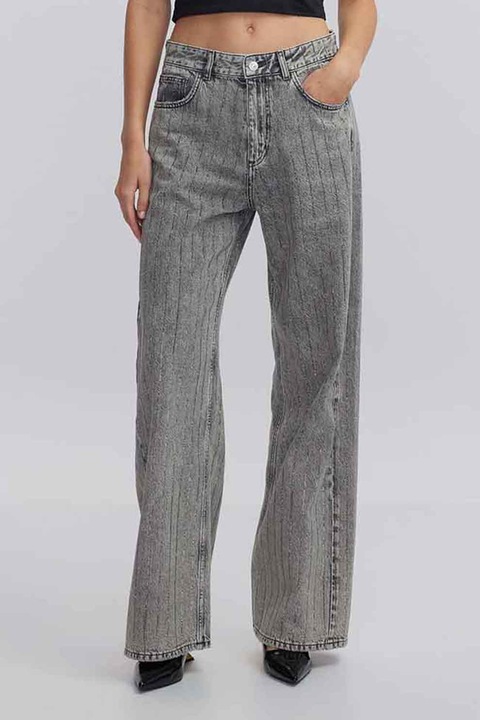 Ipekyol, Blugi cu croiala dreapta, Gri melange