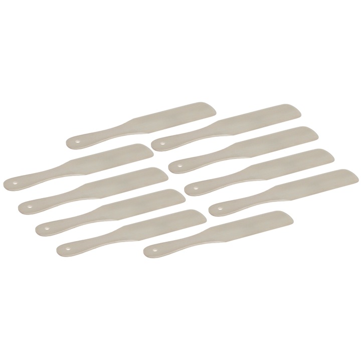 Lopatica din lemn pentru clatite, peewit, 29x5,5cm, set 10 bucati, lemn de fag
