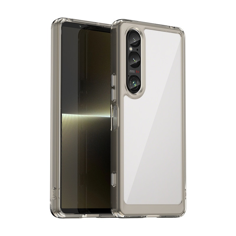 Husa telefon, pentru Sony Xperia 1 VI De inalta calitate Hard Backplane Soft Border Pure si Luminos Simtire confortabila, Gri, ransparent