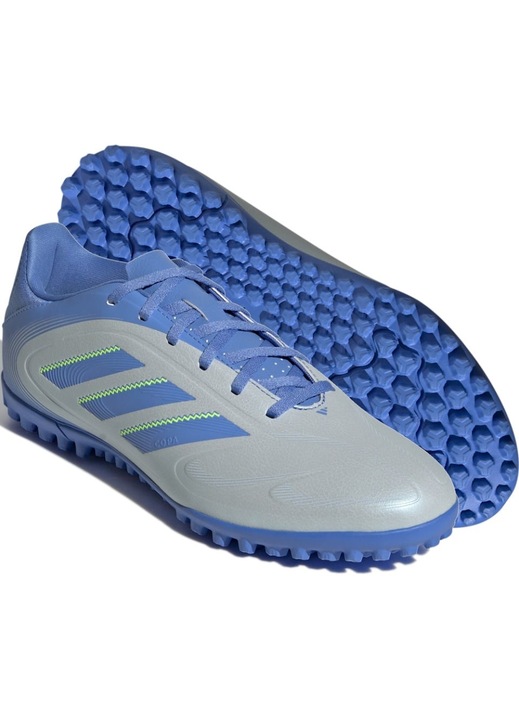 Adidas Copa Pure III Club ferfi sportcipo, szurke/kek