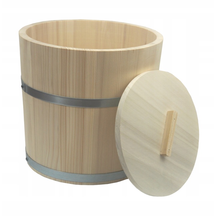 Fa vödör fedéllel, peewit, 17L, 31cm, 33x28.5cm
