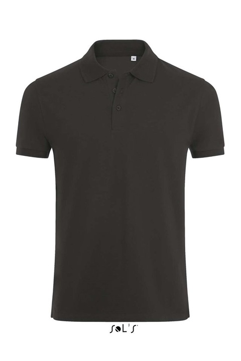 Férfi galléros póló, SOL'S -, Sötétszürke