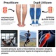 Szagtalan kompressziós zokni, női sportzokni, kompressziós, uniszex, légáteresztő és nedvszívó, ergonómikus, fekete, S/M méret 35-37