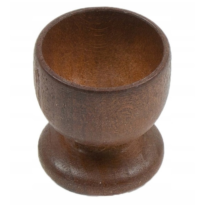 Suport pentru oua din lemn, peewit, 4,5x5cm, maro