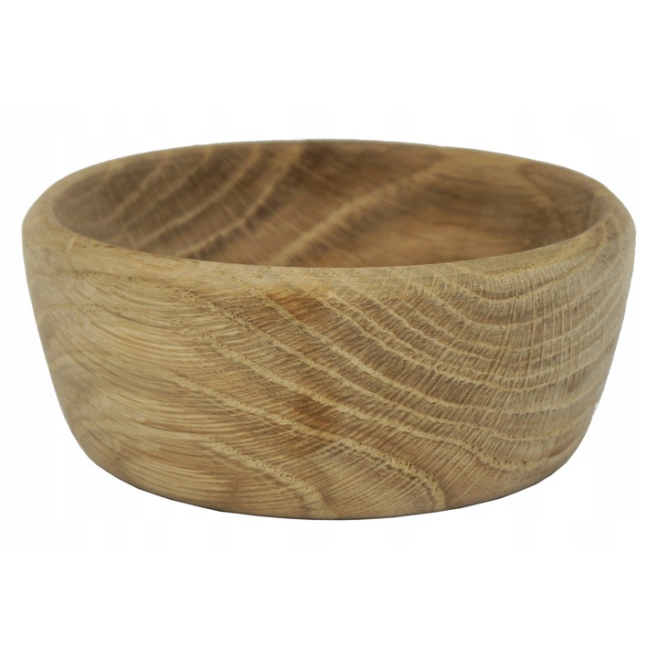 Bol din lemn, peewit, 10x4cm, personalizabil