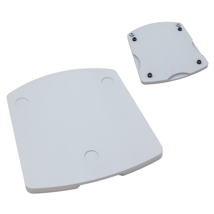 Fa tábla Thermomixhez, peewit, 35,5x31x3cm, szürke, 4 csúszásgátló lábbal