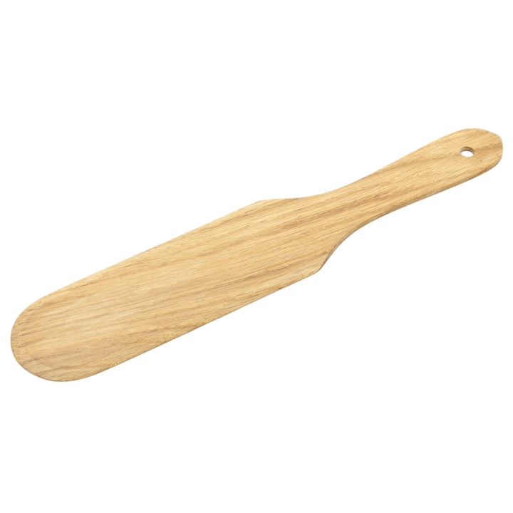 Lopatka din lemn, Peewit, 29x6cm, lemn de stejar, finisaj oleiat