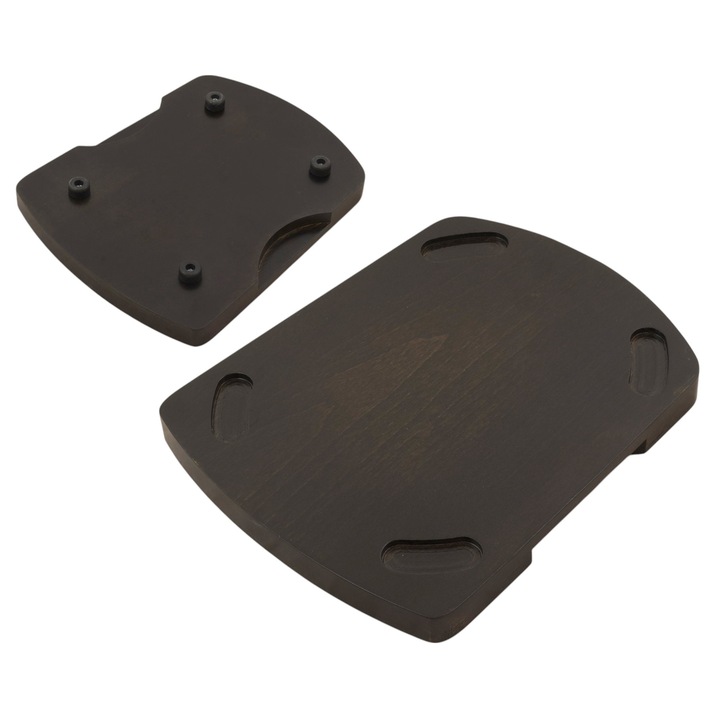 Кухненски чопър Peewit, отвор за Thermomix Friend, 25x20.5 см, кафяв цвят, с неплъзгащи се крачета