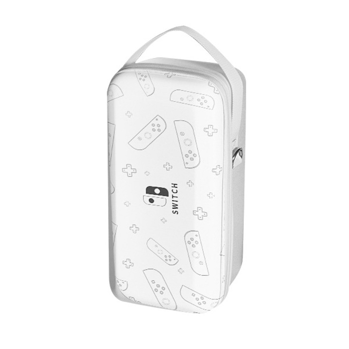 Husa de transport pentru Nintendo Switch / Switch OLED / Switch Lite – cutie rigida cu sloturi pentru jocuri si compartiment accesorii