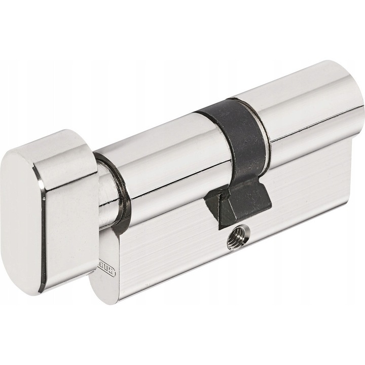 Cilindru ABUS KE45N, cu buton, nichel, 30x50mm, set 5 chei