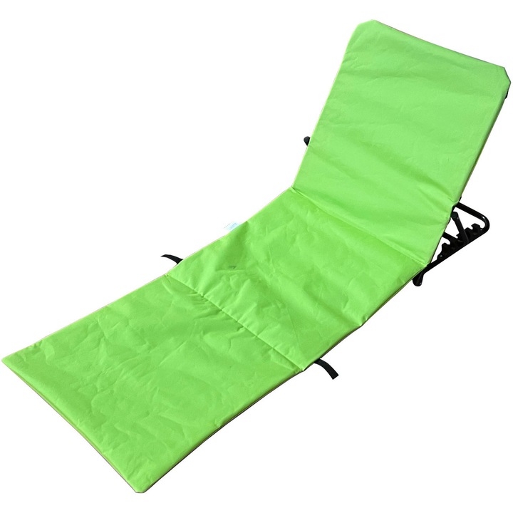 Heinner 51x141x45cm, lime színű strandtakaró, nyugágy típusú