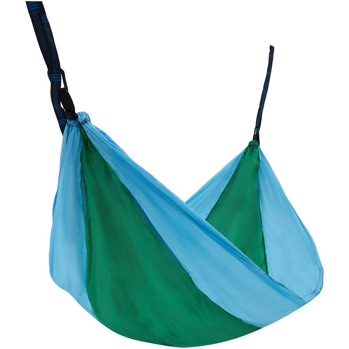 Хамак за пътуване Heinner, 270x140 см, Зелен