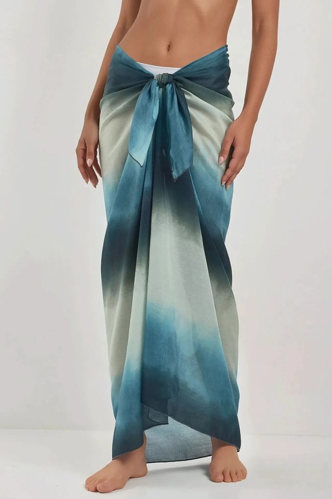 Beach Pareo, HiCCUP, Hosszú, Mintás, Kék, SM INTL