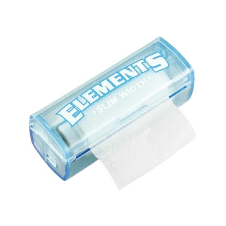 Rola Foite de rulat Elements Slim Blue din orez cu Suport Slim Width 52mm x 5m