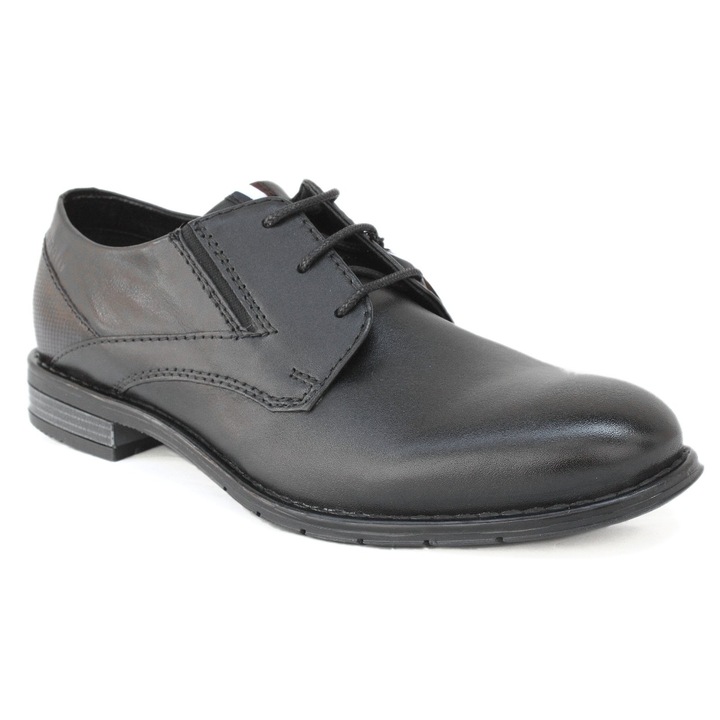 Bugatti Bugatti férfi fűzős fekete bőr félcipő 315-AQR03-4000-1000 07663