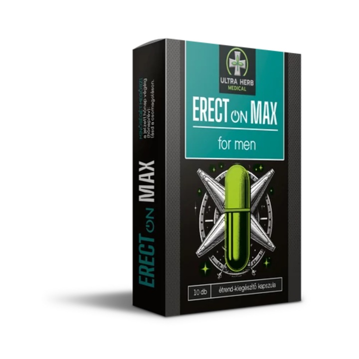 ERECTON Max For Men potencianövelő, 10 db