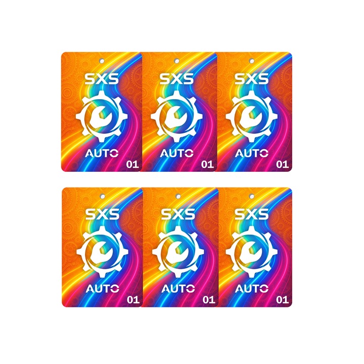 6 db-os csomag x Fir autóillatosító SXS01